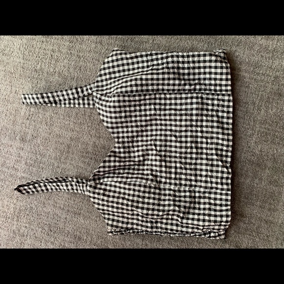 Gingham crop top - Picture 3 of 4